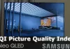 PQI Picture Quality Index sur les téléviseurs Samsung