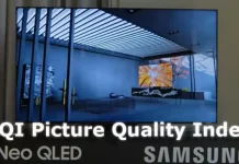 PQI Picture Quality Index sur les téléviseurs Samsung