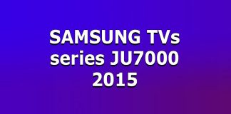 Téléviseurs Samsung Série 7 (JU7100, JU7500 et JS7000) — États-Unis et Canada