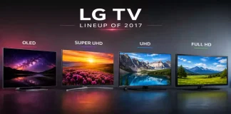 Gamme de téléviseurs LG 2017 OLED, Super UHD, UHD et Full HD