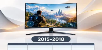 Tableau comparatif des moniteurs Samsung, gamme 2015–2017