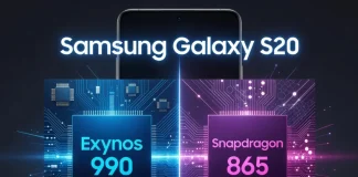 Processeurs du Samsung Galaxy S20, S20+ et S20 Ultra — Exynos 990 ou Snapdragon 865