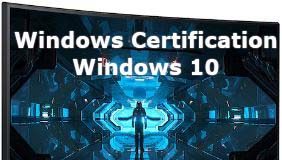 Que signifie moniteur certifié Windows 10, Windows 8, Windows 7 ?