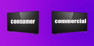 Téléviseurs domestiques et commerciaux, différences et caractéristiques