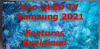 Caractéristiques du téléviseur Samsung Neo QLED 2021