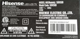 Qui fabrique les téléviseurs Hisense