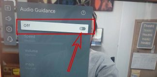 Comment désactiver le guide vocal sur LG TV