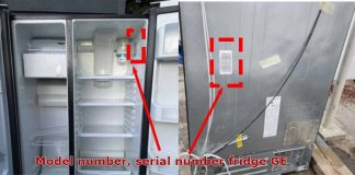 Le décodage du numéro de modèle du réfrigérateur GE expliqué 2016-2022.