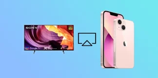 Comment créer un miroir entre l’iPhone et le téléviseur Sony