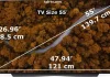 Dimensions d’un téléviseur 55 pouces: LED, OLED, QLED explications détaillées
