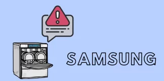 Codes d’erreur du lave-vaisselle Samsung : avec et sans écran