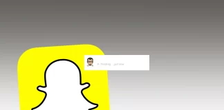 Que signifie la flèche grise sur Snapchat