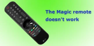 La télécommande LG Magic ne fonctionne pas, comment y remédier