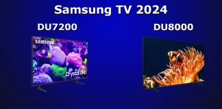 Différences entre les téléviseurs Samsung DU8000 et DU7200 expliquées
