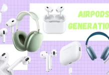 Générations d’AirPods par année