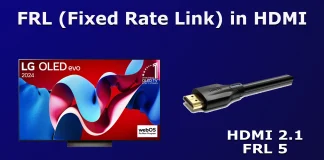 FRL Fixed Rate Link dans les ports HDMI expliqué