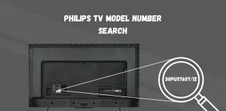 Trouvez le numéro de modèle de votre téléviseur Philips