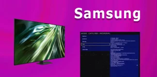 Réinitialisation des téléviseurs Samsung aux paramètres d’usine via le menu de service