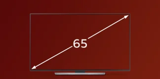Dimensions d’un téléviseur de 65 pouces : Quelle est la largeur d’un téléviseur de 65 pouces ?