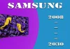 Modèles de téléviseurs Samsung par année