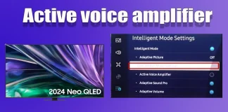 Amplificateur de Voix Actif sur les Téléviseurs Samsung : Explication et Configuration