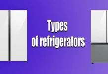 Types de réfrigérateurs (gammes de réfrigérateurs), aperçu rapide