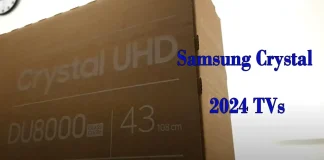 Téléviseurs Samsung Crystal 2024, différences et comparaison