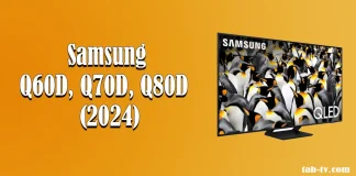 Comparaison des téléviseurs Samsung Q60D, Q70D et Q80D (2024)