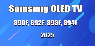 Différences entre les modèles Samsung OLED S90F, S92F, S93F et S94F
