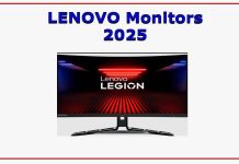 Moniteurs Lenovo 2025