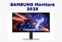 Moniteurs Samsung 2025, aperçu général