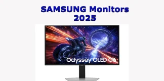 Moniteurs Samsung 2025, aperçu général