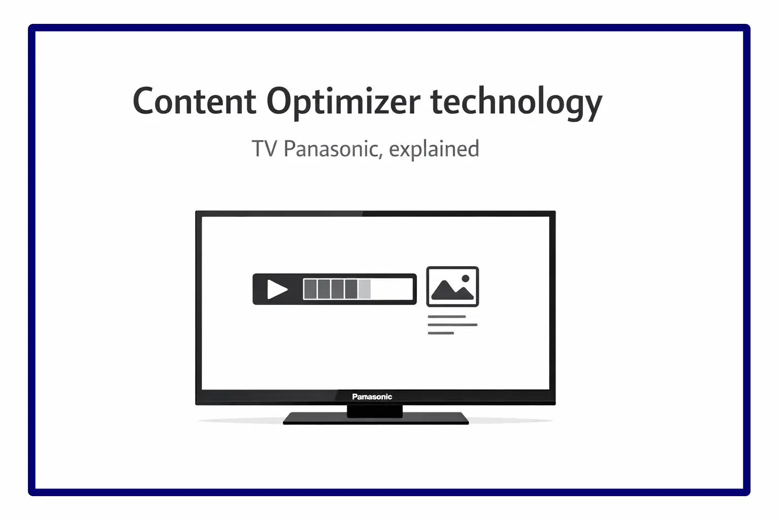 Content Optimizer technology TV Panasonic