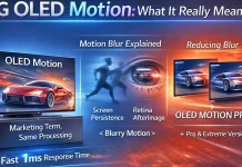 Che cos’è OLED Motion nei televisori LG