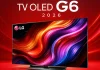 LG TV OLED evo AI G6 4K 2026, spécifications techniques