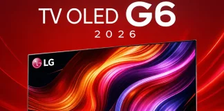 LG TV OLED evo AI G6 4K 2026, spécifications techniques