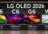Téléviseurs LG OLED 2026