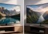 Téléviseurs plats et incurvés, quelles différences ?