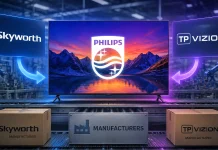 Qui fabrique les téléviseurs sous la marque Philips ?