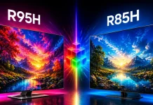 Téléviseurs Samsung avec la technologie Micro RGB, R95H vs R85H