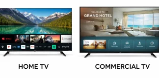 Téléviseurs commerciaux et téléviseurs domestiques, quelle est la différence ?