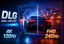 Technologie DLG (Dual Line Gate) dans les téléviseurs