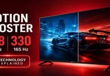 Technologie Motion Booster 288 et 330 dans les téléviseurs LG