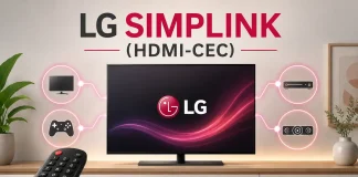 LG SIMPLINK (HDMI-CEC), comment ça fonctionne et comment l’activer