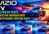 Taux de rafraîchissement des téléviseurs Vizio, Effective Refresh Rate et Dynamic Motion Rate