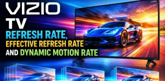 Taux de rafraîchissement des téléviseurs Vizio, Effective Refresh Rate et Dynamic Motion Rate