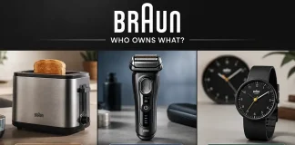 Qui possède et fabrique les produits Braun ?