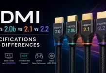 HDMI 2.0 vs 2.0b vs 2.1 vs 2.2 : spécifications et différences