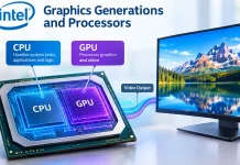 Générations Intel Graphics et processeurs