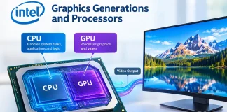 Générations Intel Graphics et processeurs
